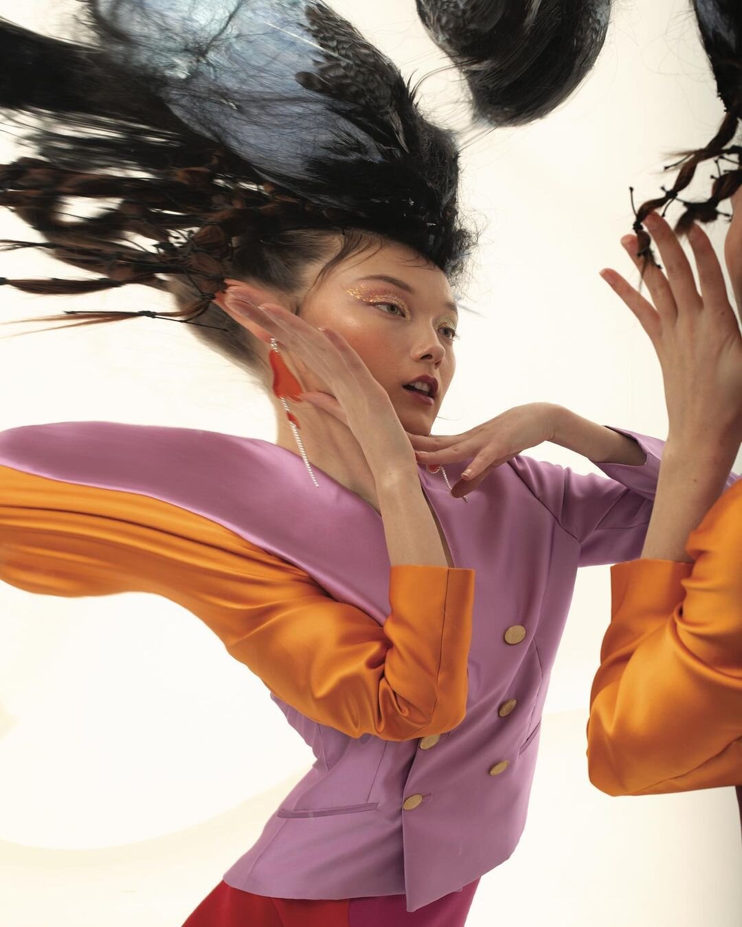 Yumi Lambert Ponders New Realities in Vogue Portugal January Yumi Lambert Ponders New Realities in Vogue Portugal January